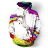 Unicorn Puking Rainbow Hoodie